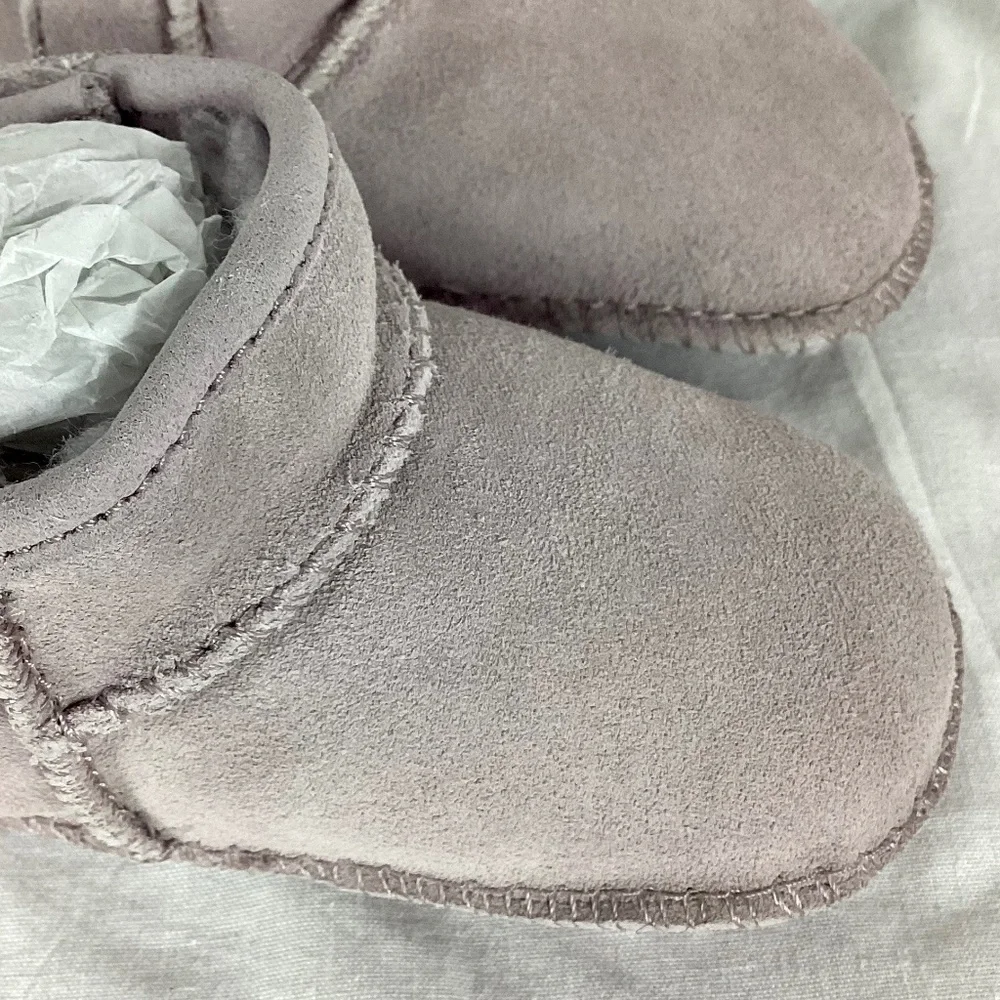 Ugg I Baby Classic Ultra Mini Suede Boots Booties Size 02/03 Light Purple New
